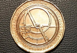 Moeda de 20 Coroas CESKA (Checoslováquia) 2000