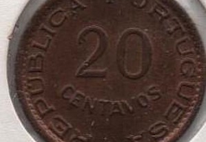 Angola - 20 Centavos 1949 - soberba