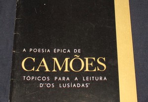 Livro A Poesia Épica de Camões Cadernos FAOJ