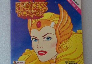 Caderneta de cromos She-ra Princess of Power Panini