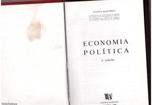 Economia Política de Soares Martinez