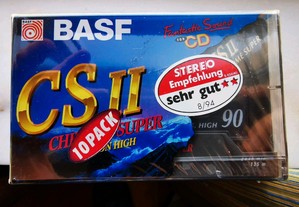 Cassetes Áudio BASF seladas
