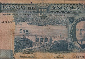 Angola - Nota 1000 Escudos 10-06-1962 - mbc 