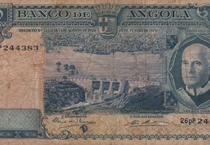 Angola - Nota 1000 Escudos 10-06-1970 - mbc 