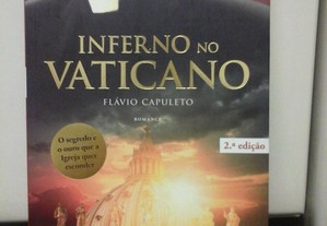 COMO NOVO - Inferno no Vaticano de Flávio Capuleto LIVRO