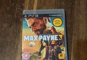 Max Payne 3 PS3 em ótimo estado