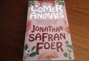 "Comer Animais" de Jonathan Safran Foer - 1ª Edição de 2010