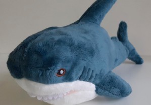 Peluche Novo Tubarão Azul 30cm