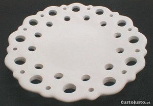 Chacota - prato com relevo furado - 19,5x2,5cm