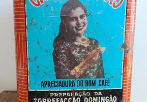 Rara e Antiga Lata de Café Domingão - Ponte de Sôr