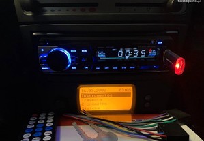 Auto-Rádio Mp3 Bluetooth/kit mãos livres/Microfone incorporado Novo