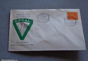 Raro envelope I Exposição Filatélica da Casa do Pe