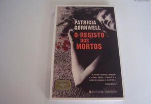 Livro Novo "O Registo dos Mortos" de Patricia Cornwell / Esgotado / Portes Grátis