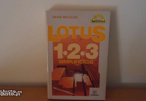 Lotus 1-2-3 Simplificado de David Bolocan - 1ª Ed.