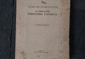 Livro De Homenagem Ao Professor Fernando Fonseca-1965