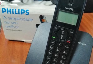 telefone Philips + acessórios