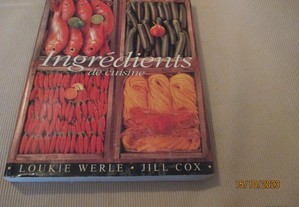 Livro de culinária em lingua francesa - Ingrédients