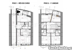 Prédio T3+1, Na Rua Do Bonjardim, Com Projecto...