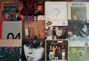 Lote de discos de vinil vários (individual)