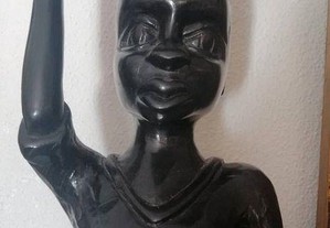 Coleccionadores - Arte Africana talha madeira " Mulher"