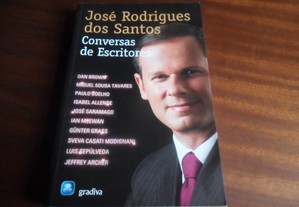 "Conversas de Escritores" de José Rodrigues dos Santos - 1ª Edição de 2010