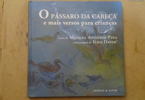 "O Pássaro da Cabeça e mais versos para crianças" de Manuel António Pina - 1º Edição
