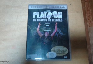 Dvd original platoon os bravos do pelotão