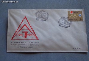 Raro envelope Exposição Filatélica da Casa do Pess