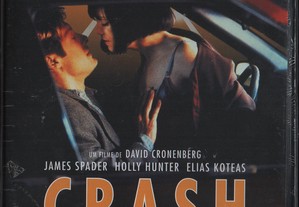 Dvd Crash - erótico - David Cronenberg - extras - selado