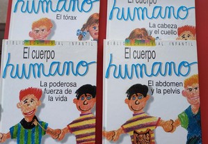 4 Livros em Espanhol - El Cuerpo Humano Idea Books