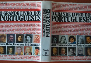 O Grande Livro dos Portugueses (4000 Personalidades - Nomes, Datas, Factos com 980 Ilustrações)