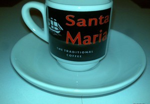 chávena de café santa maria (chávena rara)