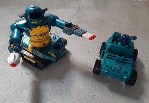 Brinquedos anos 90 GI Joe + robot