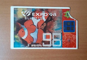 Bilhete raro Expo 98 Ensaio Geral