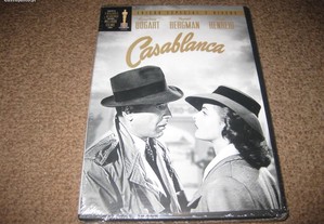 DVD "Casablanca" com Humphrey Bogart/Edição Especial 2 DVDs/Selado!