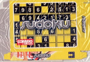 Jogo Sudoku do Correio da manhã-novo e selado