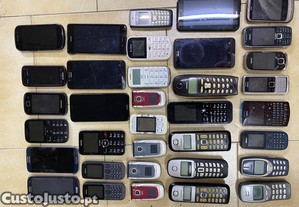 Telemóveis vários modelos