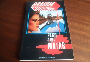 "Pago para Matar" de Graham Greene - 2ª Edição de 1973