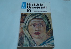 Livro antigo História Universal numero 10-1967