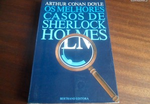 "Os Melhores Casos de Sherlock Holmes" de Arthur Conan Doyle - 2ª Edição de 1988