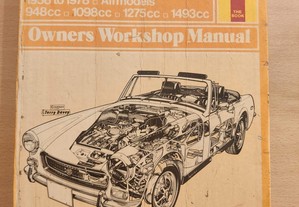 MG Midget e Austin Healey Sprite - Manual Haynes