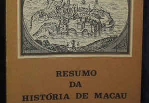 Livro Resumo da História de Macau Eudore de Colomban