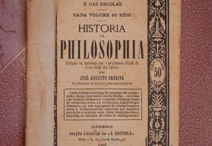 Bibliotheca do Povo . História da Philosophia