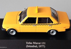 * Miniatura 1:43 Colecção "Táxis do Mundo" Tofas Murat 131 (1977) Istambul 2ª Série