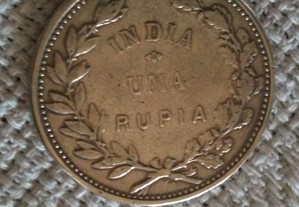 1 Rupia em prata 1912 Índia