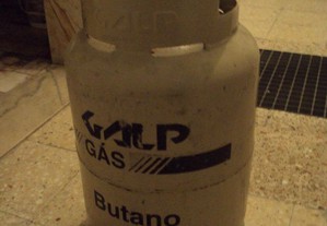 Botija de gás butano da Galp vazia