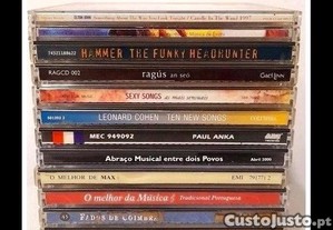 Conjunto de 42 CD's (originais)