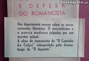 Joaquim Paço d'Arcos-Confissão e Defesa do Romancista-1946 Assinado
