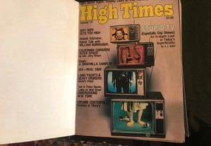 High Times Magazine Marijuana 1979-1981