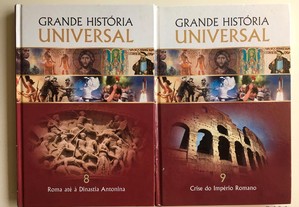 Enciclopédias "Grande História Universal"Volume8/9